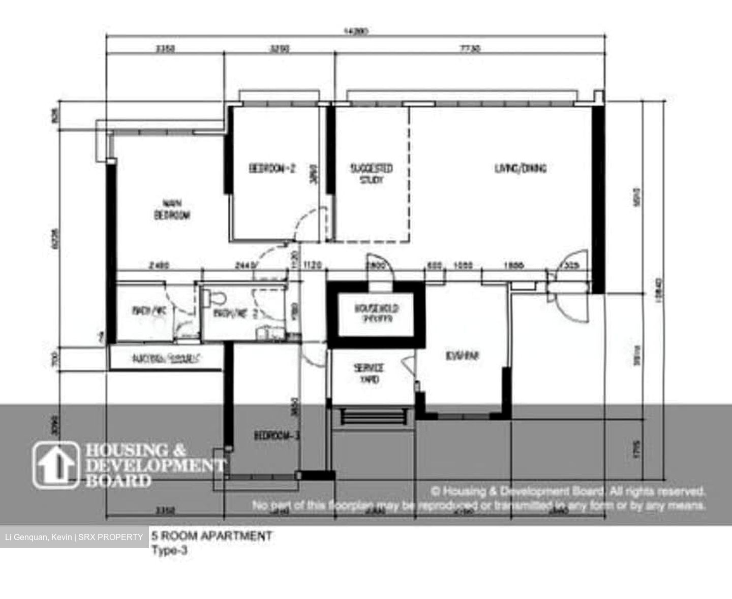 Blk 292C Skypeak @ Bukit Batok (Bukit Batok), HDB 5 Rooms #566638411